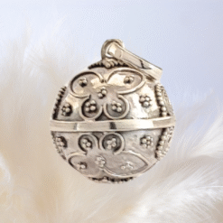 Llamador de Ángeles Mariposas de Plata
