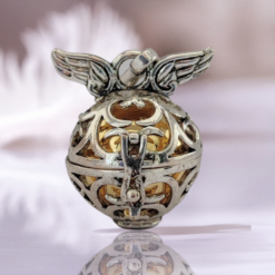 Llamador de Ángeles Ángel Imperial Vintage (envejecido)