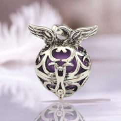 Llamador de Ángeles Ángel Imperial Vintage (envejecido)