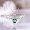  Collar Corazón Alado del Arcángel Rafael